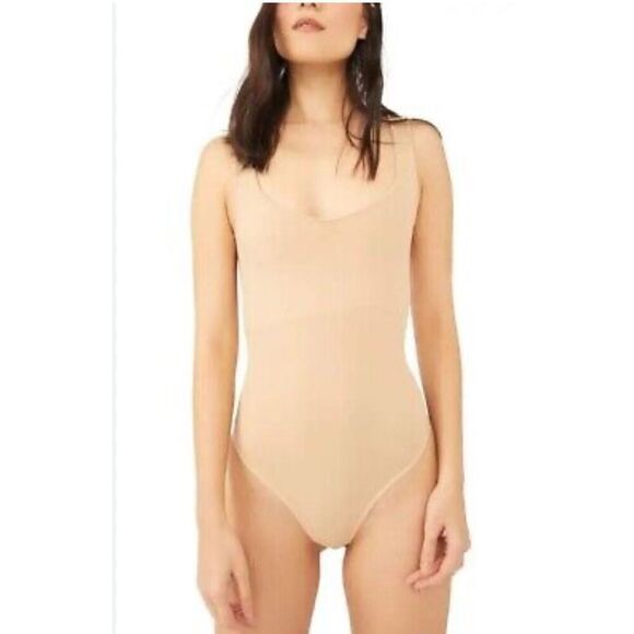 Free People Clean Lines Bodysuit - Picture 1 of 5